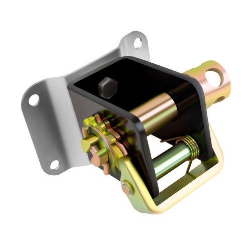Лебёдка стяжки груза 5 т. для ленты 50 мм. с четырьмя отверстиями и креплением Лебёдка стяжки груза 5 т. для ленты 50 мм. с четырьмя отверстиями и креплением